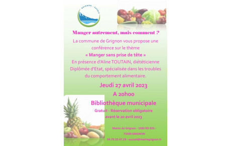 Réunion avec une diététicienne